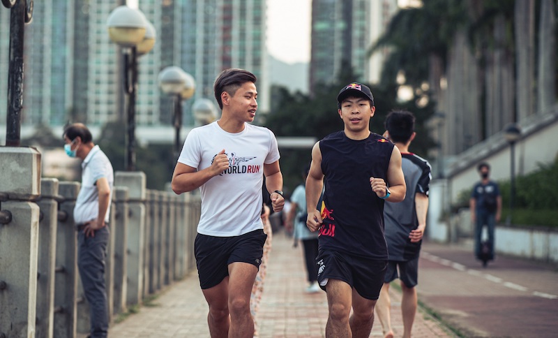 WingsforLifeWorldRun,跑步,何柱霆,謝俊賢